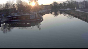 Baťův kanál - Přístav Veselí nad Moravou na Baťově kanále - 23.3.2026 v 06:15 Baťův kanál - Přístav Veselí nad Moravou na Baťově kanále - 23.3.2026 v 06:15