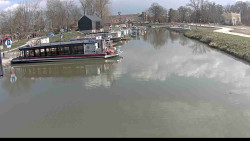 Přístav Veselí nad Moravou na Baťově kanále