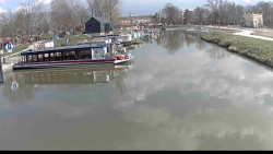 Přístav Veselí nad Moravou na Baťově kanále