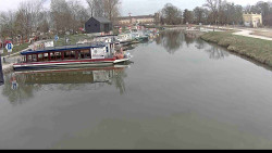 Přístav Veselí nad Moravou na Baťově kanále