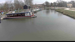 Přístav Veselí nad Moravou na Baťově kanále