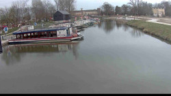 Přístav Veselí nad Moravou na Baťově kanále