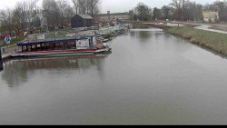 Přístav Veselí nad Moravou na Baťově kanále