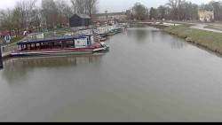 Přístav Veselí nad Moravou na Baťově kanále