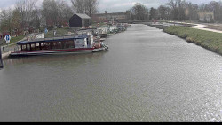 Přístav Veselí nad Moravou na Baťově kanále