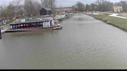 Přístav Veselí nad Moravou na Baťově kanále