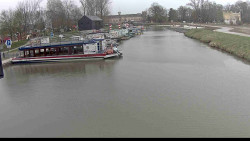 Přístav Veselí nad Moravou na Baťově kanále