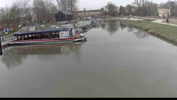 Přístav Veselí nad Moravou na Baťově kanále