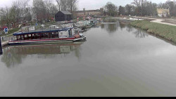 Přístav Veselí nad Moravou na Baťově kanále