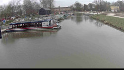 Přístav Veselí nad Moravou na Baťově kanále