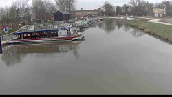 Přístav Veselí nad Moravou na Baťově kanále