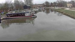 Přístav Veselí nad Moravou na Baťově kanále