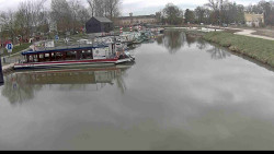 Přístav Veselí nad Moravou na Baťově kanále