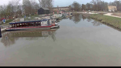 Přístav Veselí nad Moravou na Baťově kanále