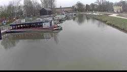 Přístav Veselí nad Moravou na Baťově kanále