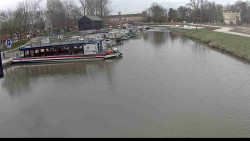 Přístav Veselí nad Moravou na Baťově kanále