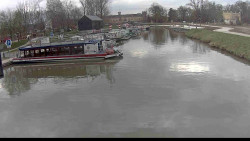 Přístav Veselí nad Moravou na Baťově kanále