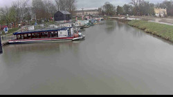 Přístav Veselí nad Moravou na Baťově kanále