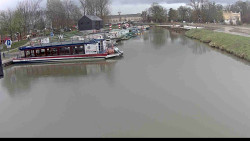 Přístav Veselí nad Moravou na Baťově kanále