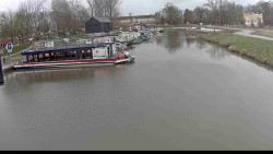 Přístav Veselí nad Moravou na Baťově kanále