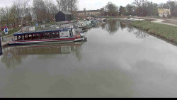 Přístav Veselí nad Moravou na Baťově kanále