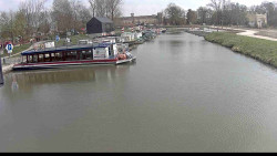 Přístav Veselí nad Moravou na Baťově kanále