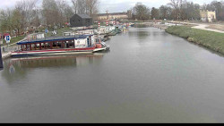 Přístav Veselí nad Moravou na Baťově kanále