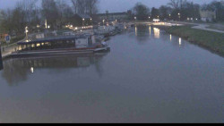 Přístav Veselí nad Moravou na Baťově kanále