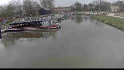 Přístav Veselí nad Moravou na Baťově kanále