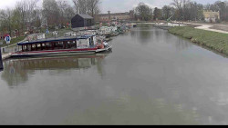 Přístav Veselí nad Moravou na Baťově kanále