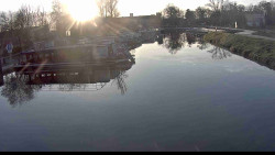 Přístav Veselí nad Moravou na Baťově kanále