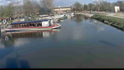 Přístav Veselí nad Moravou na Baťově kanále