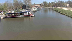 Přístav Veselí nad Moravou na Baťově kanále