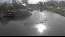 Přístav Veselí nad Moravou na Baťově kanále