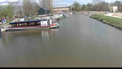 Přístav Veselí nad Moravou na Baťově kanále