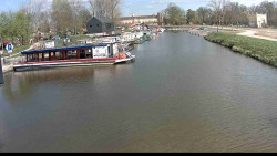 Přístav Veselí nad Moravou na Baťově kanále