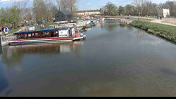 Přístav Veselí nad Moravou na Baťově kanále