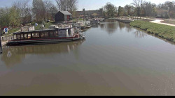 Přístav Veselí nad Moravou na Baťově kanále