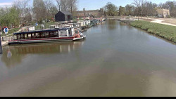 Přístav Veselí nad Moravou na Baťově kanále