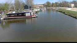 Přístav Veselí nad Moravou na Baťově kanále