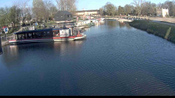 Přístav Veselí nad Moravou na Baťově kanále