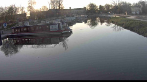 Baťův kanál - Přístav Veselí nad Moravou na Baťově kanále - 8.4.2026 v 06:45 Baťův kanál - Přístav Veselí nad Moravou na Baťově kanále - 8.4.2026 v 06:45