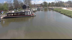 Přístav Veselí nad Moravou na Baťově kanále