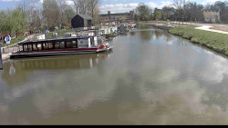 Přístav Veselí nad Moravou na Baťově kanále