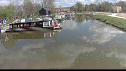 Přístav Veselí nad Moravou na Baťově kanále