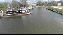 Přístav Veselí nad Moravou na Baťově kanále