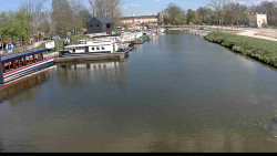 Přístav Veselí nad Moravou na Baťově kanále