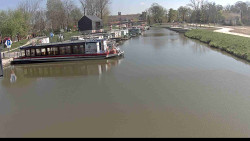 Přístav Veselí nad Moravou na Baťově kanále