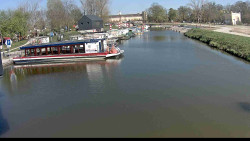 Přístav Veselí nad Moravou na Baťově kanále