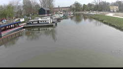 Přístav Veselí nad Moravou na Baťově kanále